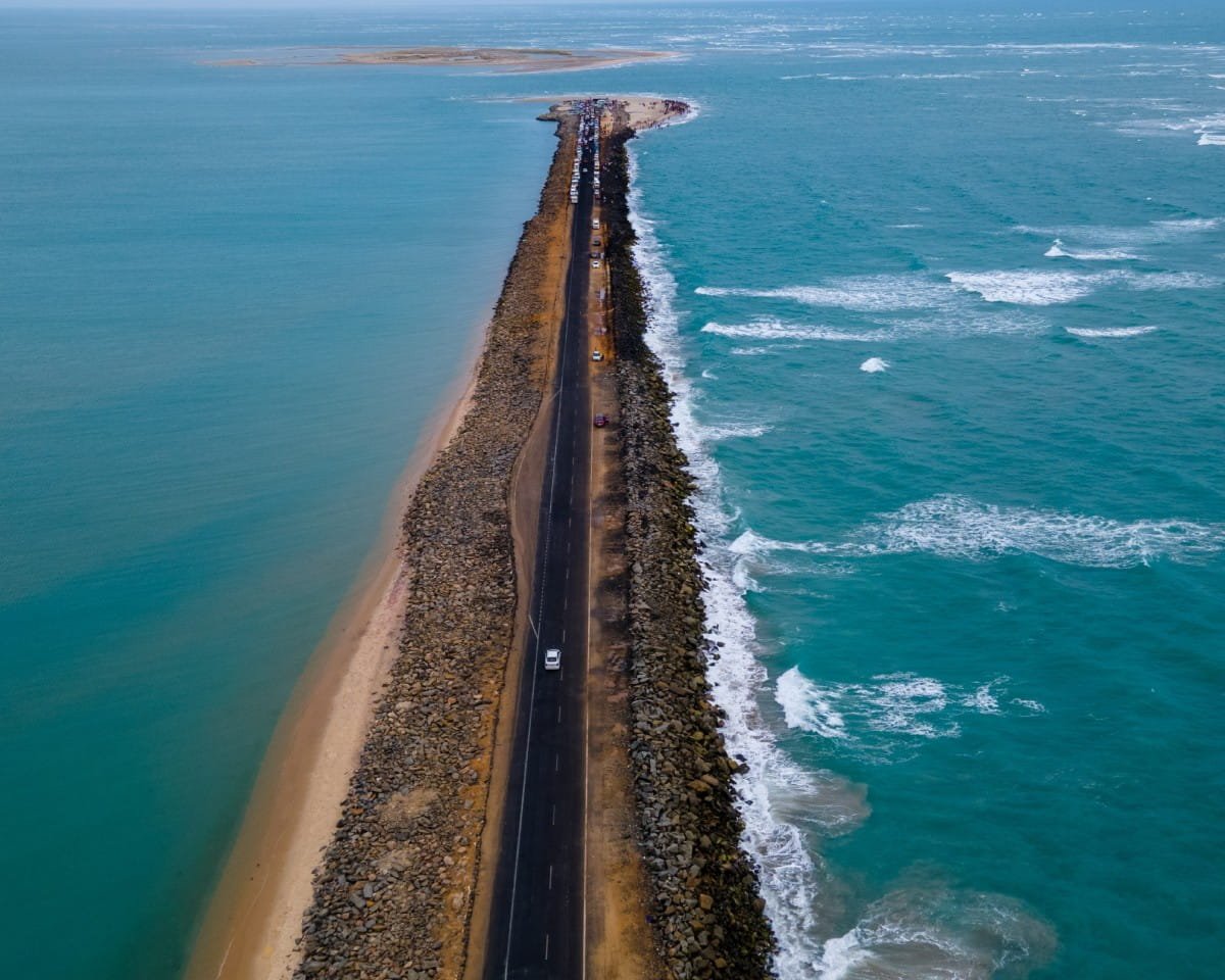 Dhanushkodi Beach